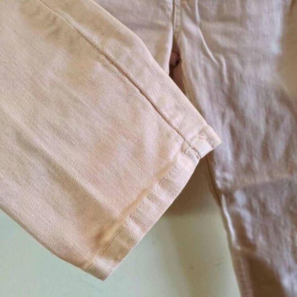 Zara Trafaluc Jeans Women's Size 4 Dusty Rose Slim Fit Cropped Y2K Core Denim - Picture 13 of 16